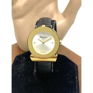 Salvatore Ferragamo Women's Watch SFPD00219 Gancino Swiss Quartz Leather 27mm